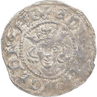 1279-1307 Edward I Hammered Silver Penny London Obverse Thumbnail