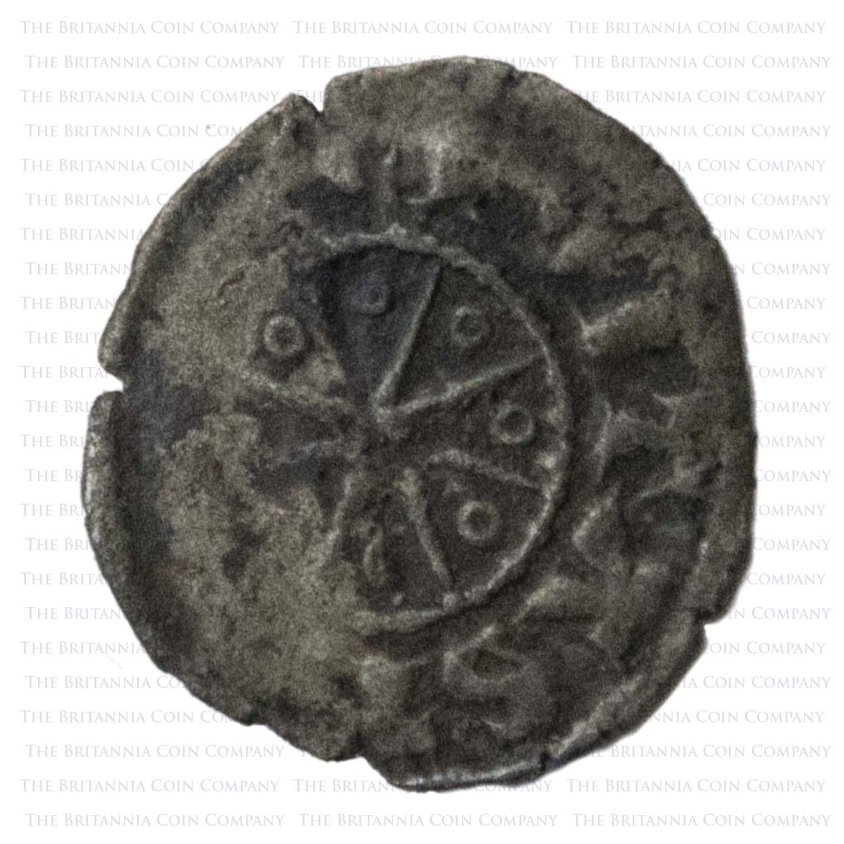 1173-1187 Raymond III Silver Denier Tripoli Crusader States Obverse