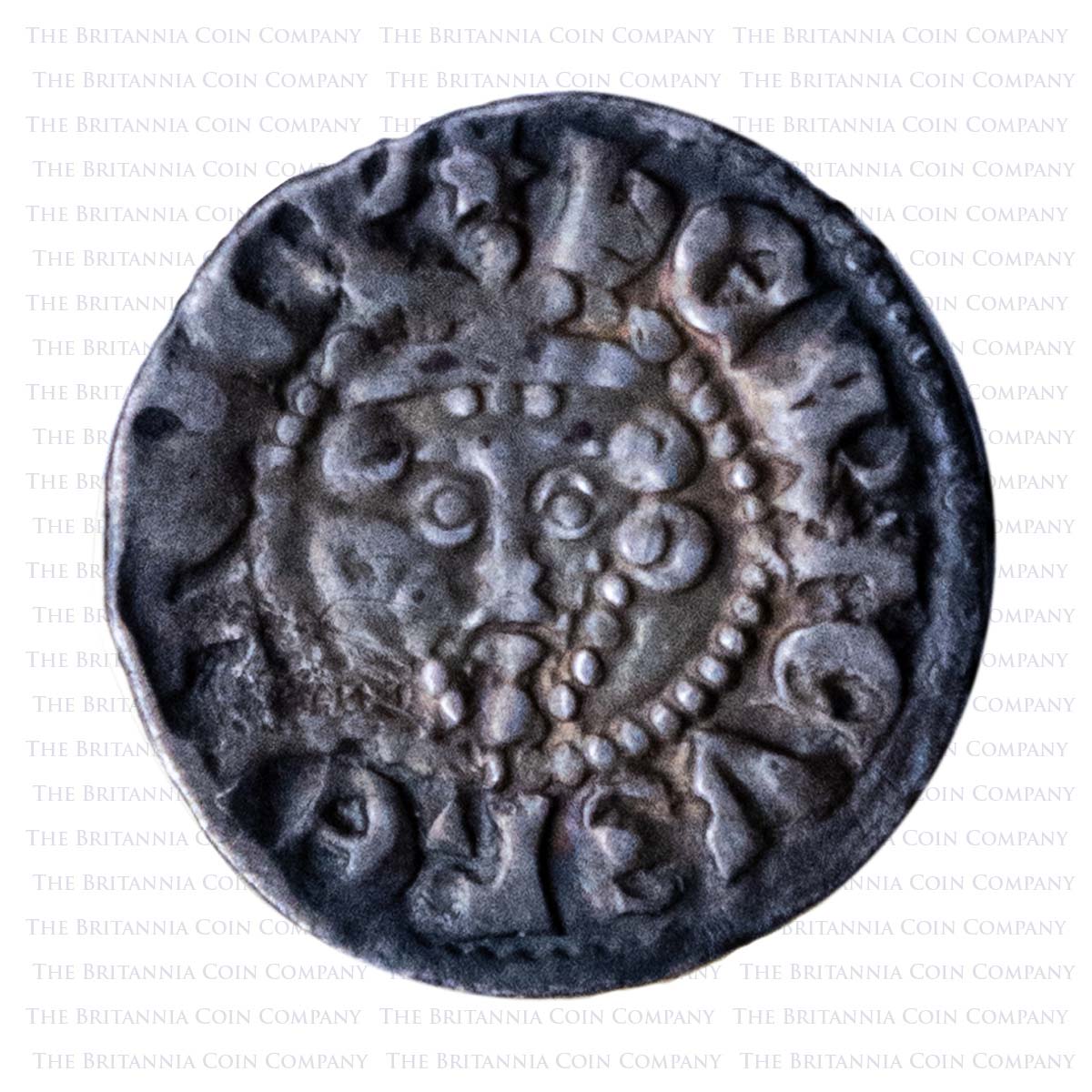 1248-1250 Henry III Hammered Silver Penny Class 2b London Obverse