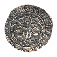 1472-1473 Edward IV Hammered Silver Groat London Mint Obverse Thumbnail