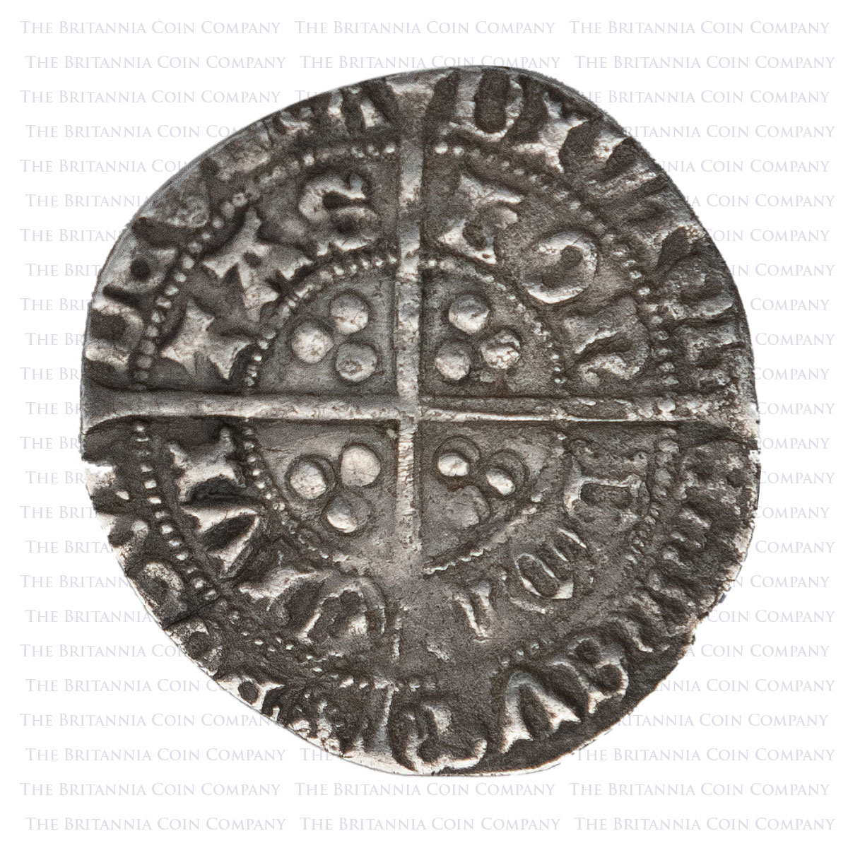 1483-1485 Richard III Hammered Silver Groat MM Boar’s Head Reverse