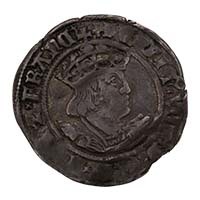 1526-1544 Henry VIII Hammered Silver Groat Wolsey York Thumbnail
