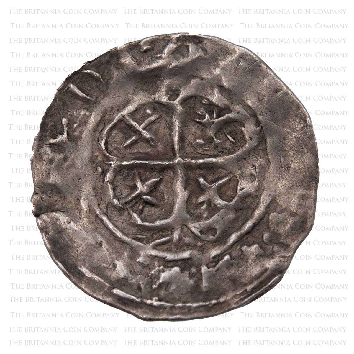 1135-1154 King Stephan Penny Edred on Warwick Rare Reverse