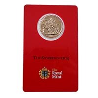2014 Gold Sovereign India Mint Thumbnail