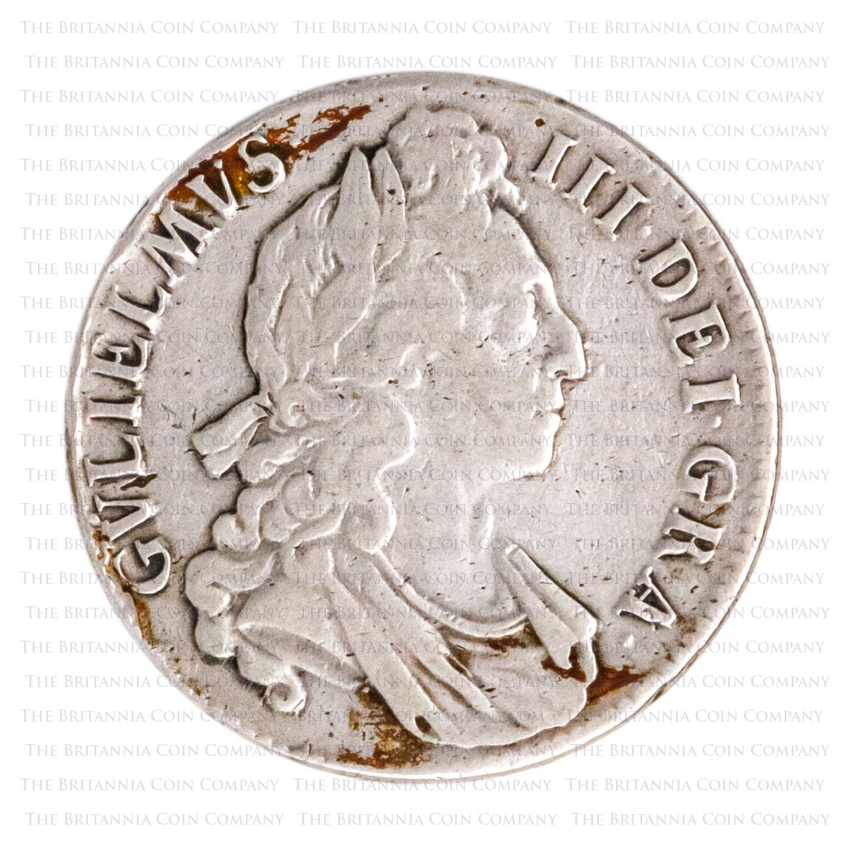1695 William III Silver Crown