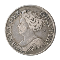 1711 Queen Anne Silver Shilling Thumbnail