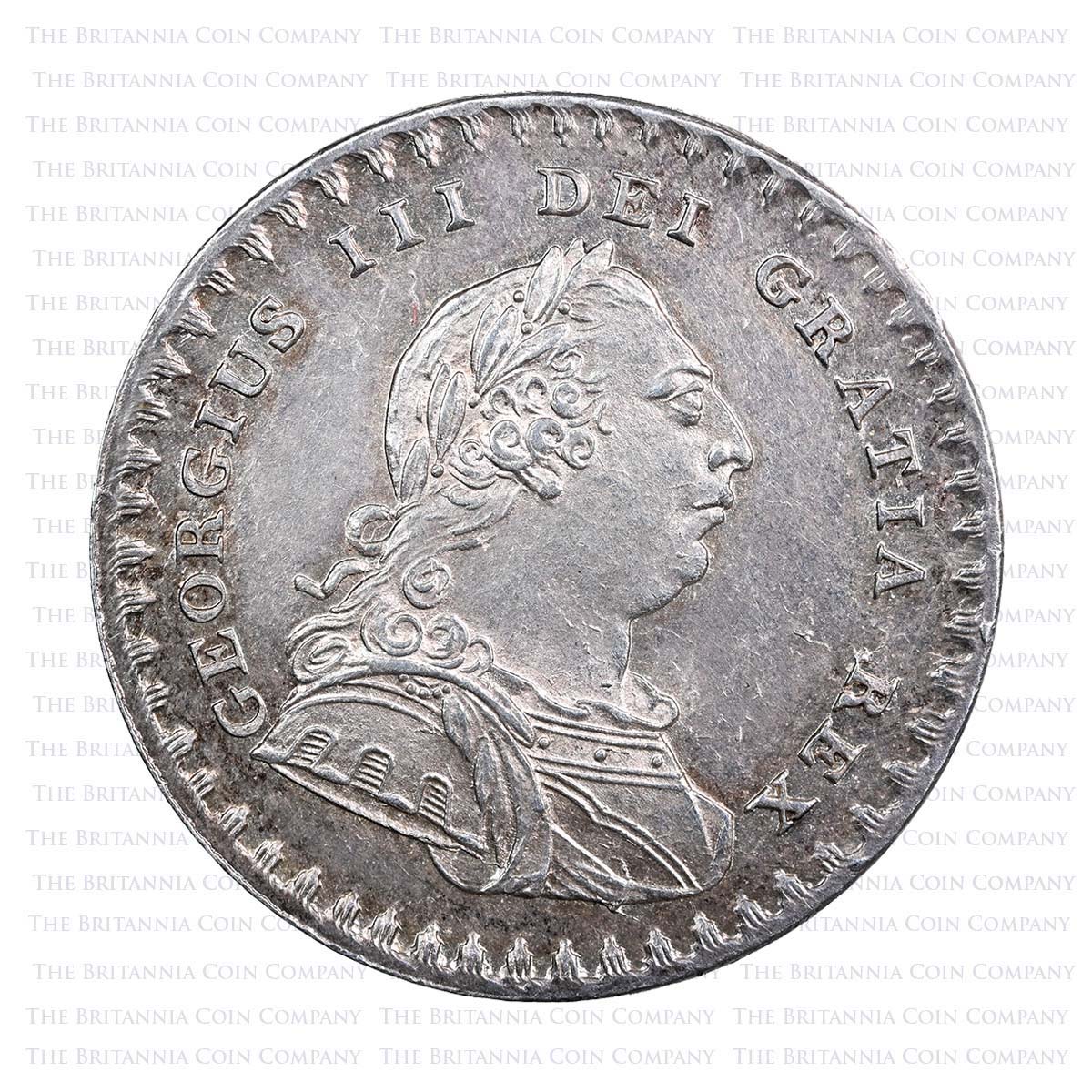 1811 George III Eighteenpence Bank Token Obverse