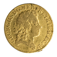 1723 George I Gold Full Guinea Obverse Thumbnail