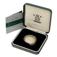 2007 Act of Union 300th Anniversary £2 Silver Proof Boxed Thumbnail