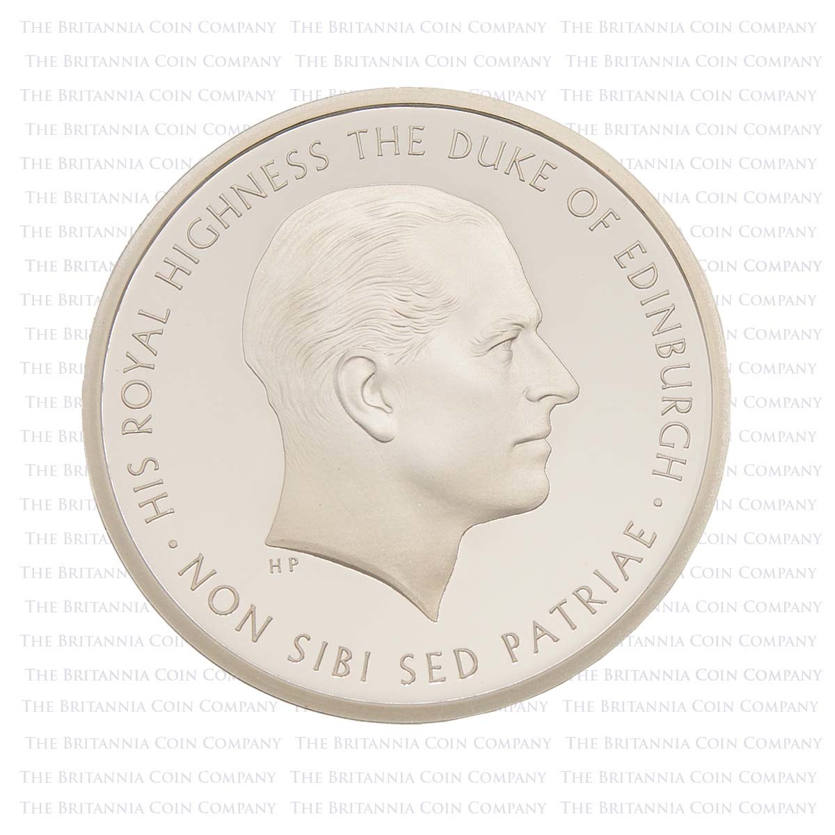 2017 Prince Philip Life of Service £5 Silver Proof Reverse