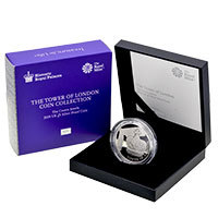 2019 Tower of London Collection The Crown Jewels £5 Silver Proof Boxed Thumbnail