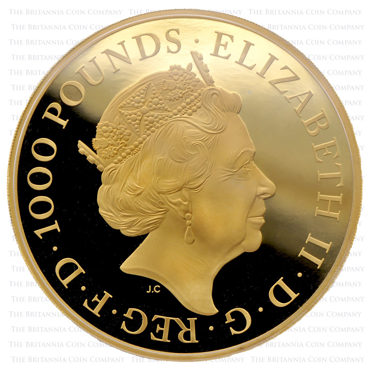 The Great Engravers : Una and the Lion One Kilo Gold Proof