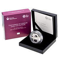 2020 Tower of London The Infamous Prison Piedfort £5 Silver Proof Boxed Thumbnail