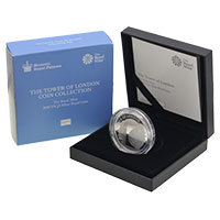 2020 Tower of London The Royal Mint £5 Silver Proof Boxed Thumbnails