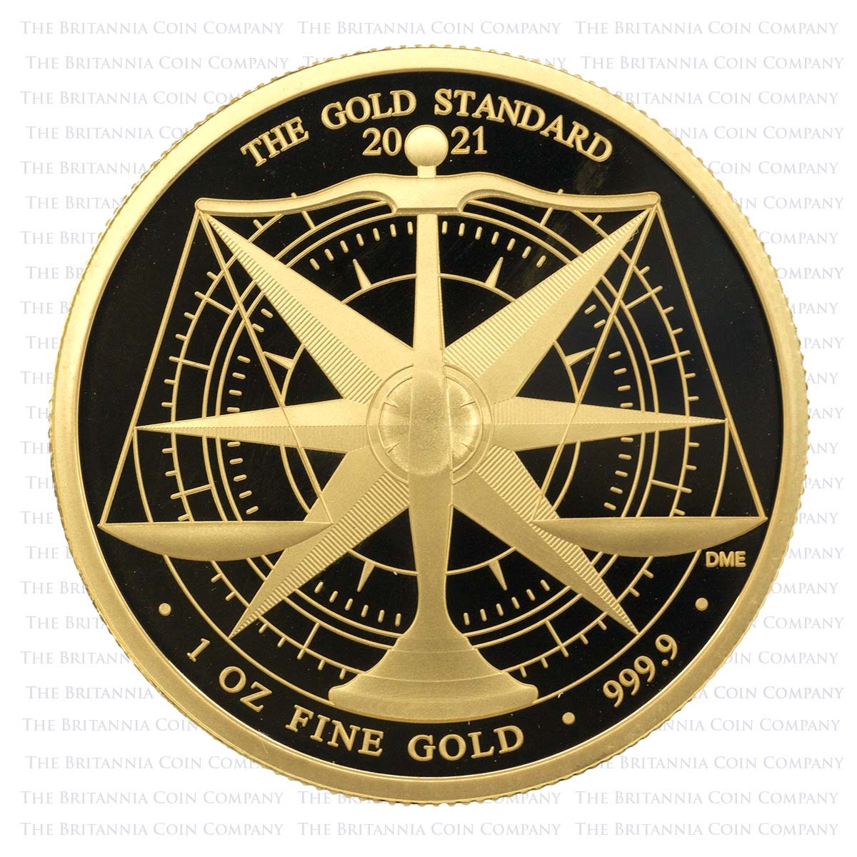 2021 Gold Standard 1 Ounce Gold Proof Reverse