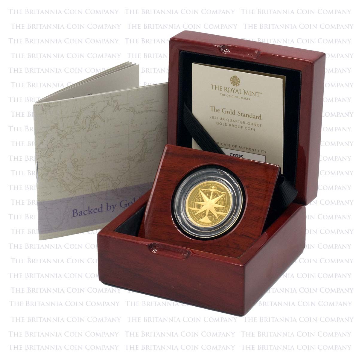 2021 Gold Standard Quarter Ounce Gold Proof Boxed