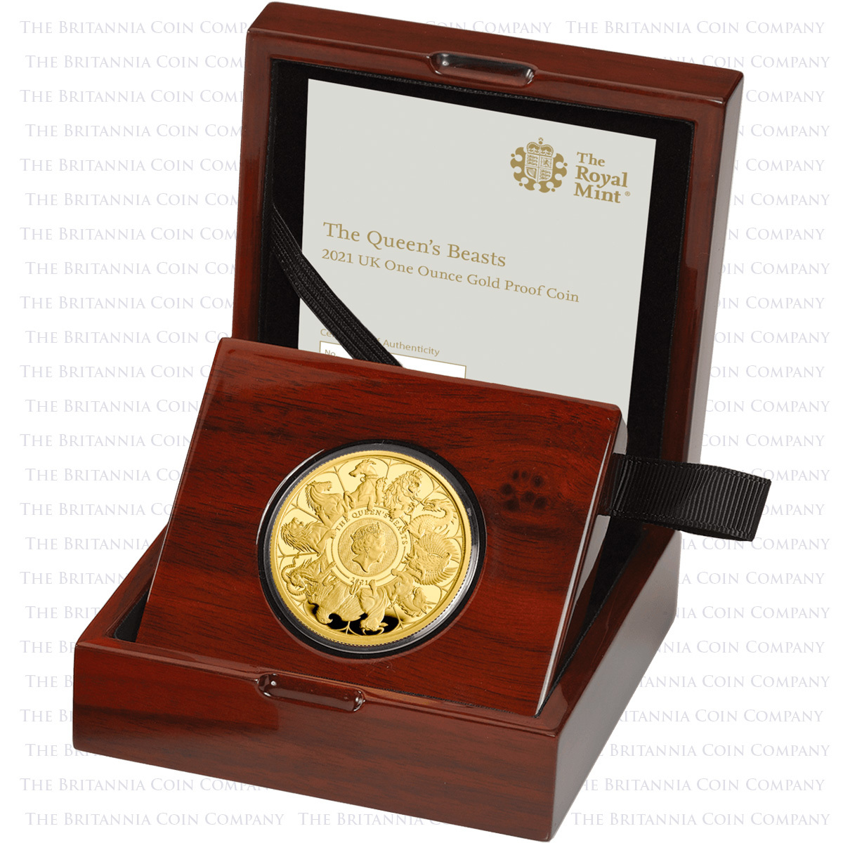 The Queen's Beasts Completer Coin : 2021 One Ounce Gold Proof