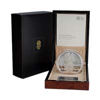 2021 Queen’s Beasts Griffin of Edward III 1 Kilo Silver Proof Thumbnail