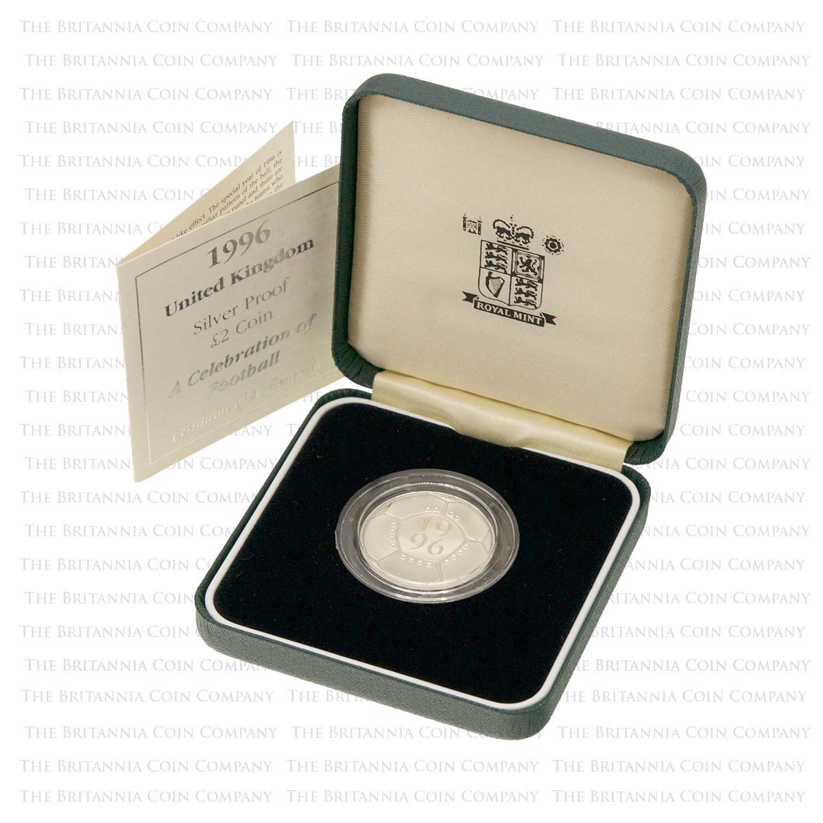 1996 Celebration of Football £2 Silver Proof Boxed