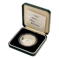 1997 Britannia £2 First Year Silver Proof Boxed Thumbnail