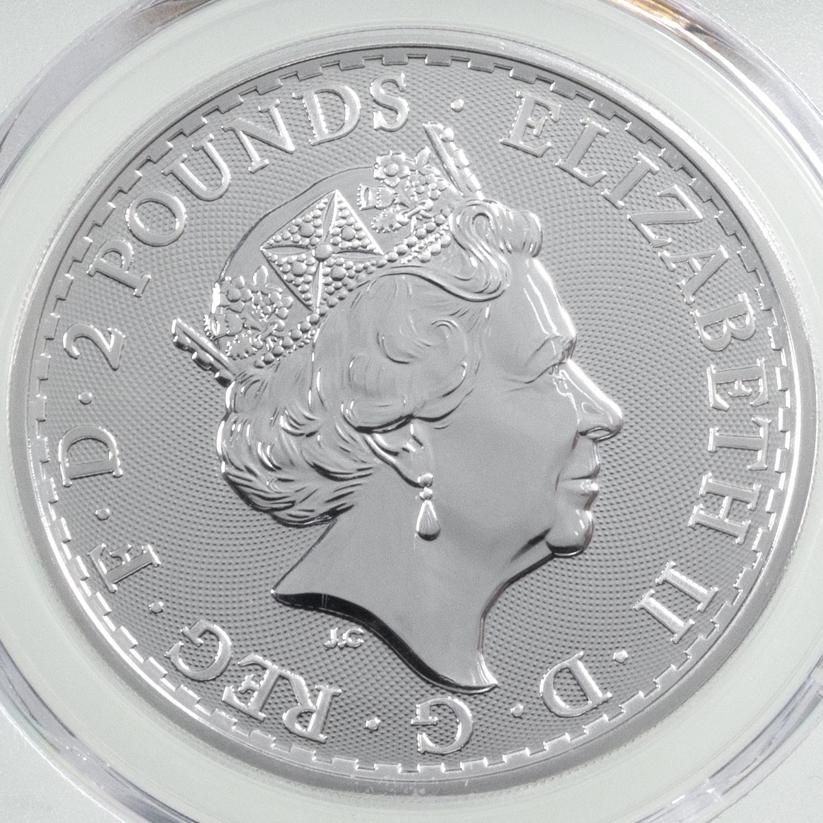 BB19CBSC 2019 Oriental Border Britannia One Ounce Silver Bullion Coin PCGS Graded MS69 First Strike Obverse