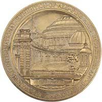1873 International Exhibition Prince Albert Gilt Medal Thumbnail
