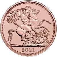 2021 Gold Bullion £2 Double Sovereign Thumbnail