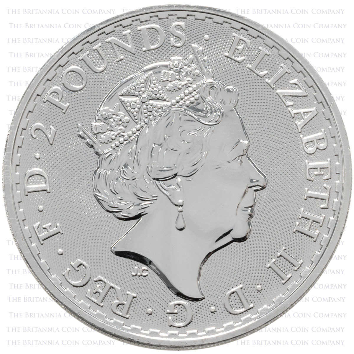 1oz 999 Silver Britannias (Best Value) Obverse