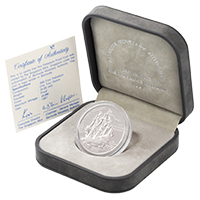 1987 Sea Venture One Ounce Palladium Proof Bermuda Coin Thumbnail