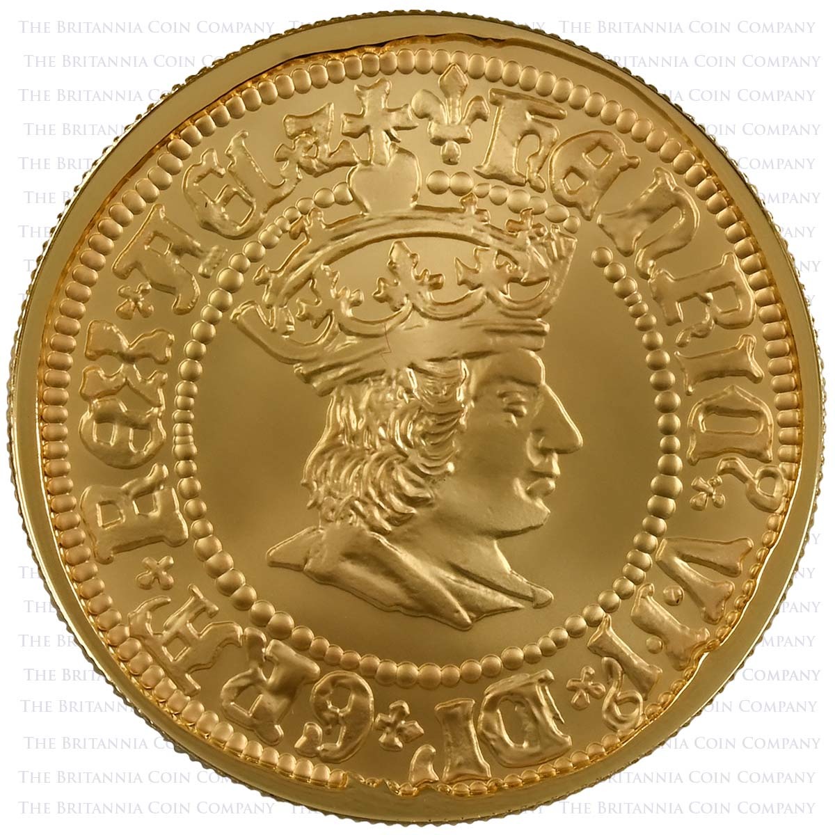 UK22H7G1O 022 British Monarchs Henry VII 1oz Gold Proof Reverse