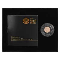 2013 Quarter Sovereign Gold Brilliant Uncirculated Coin Thumbnail