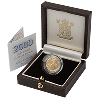 BR00GT 2000 Britannia Tenth Ounce Gold Proof Coin Thumbnail