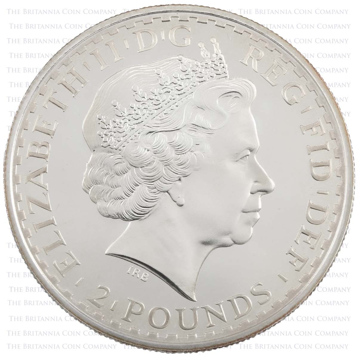2001 Britannia Four Coin Silver Proof Set 1oz Obverse