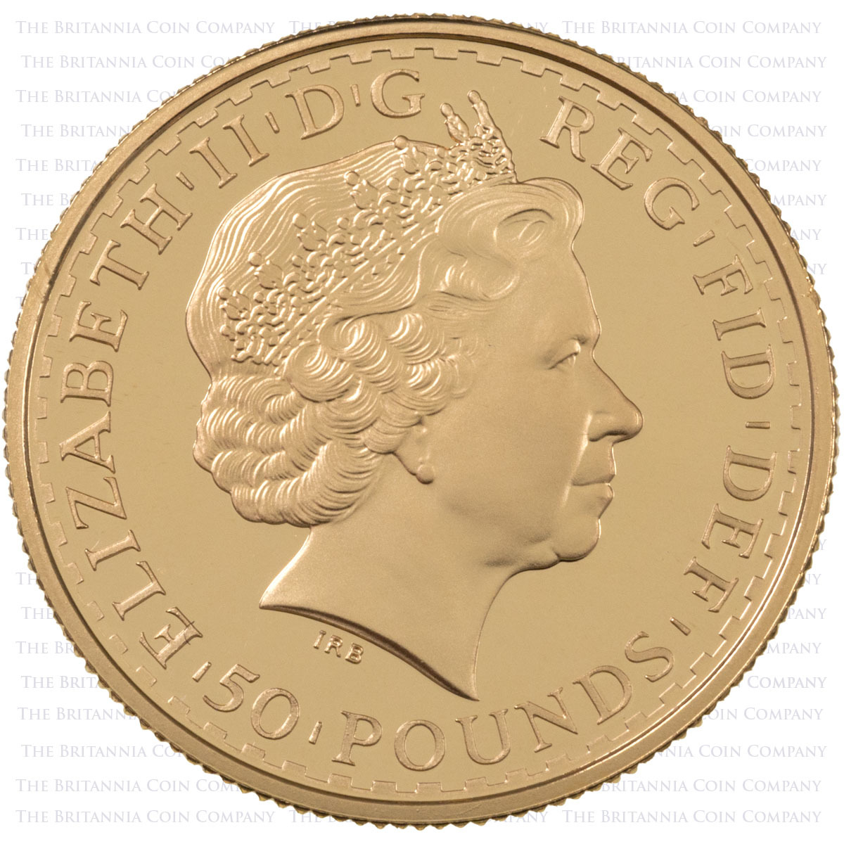 2003 Gold Proof Four Coin Britannia Set 1/2oz Obverse