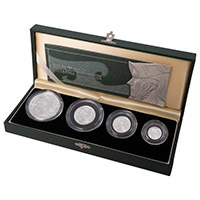 2003 Britannia Four Coin Silver Proof Set Thumbnail