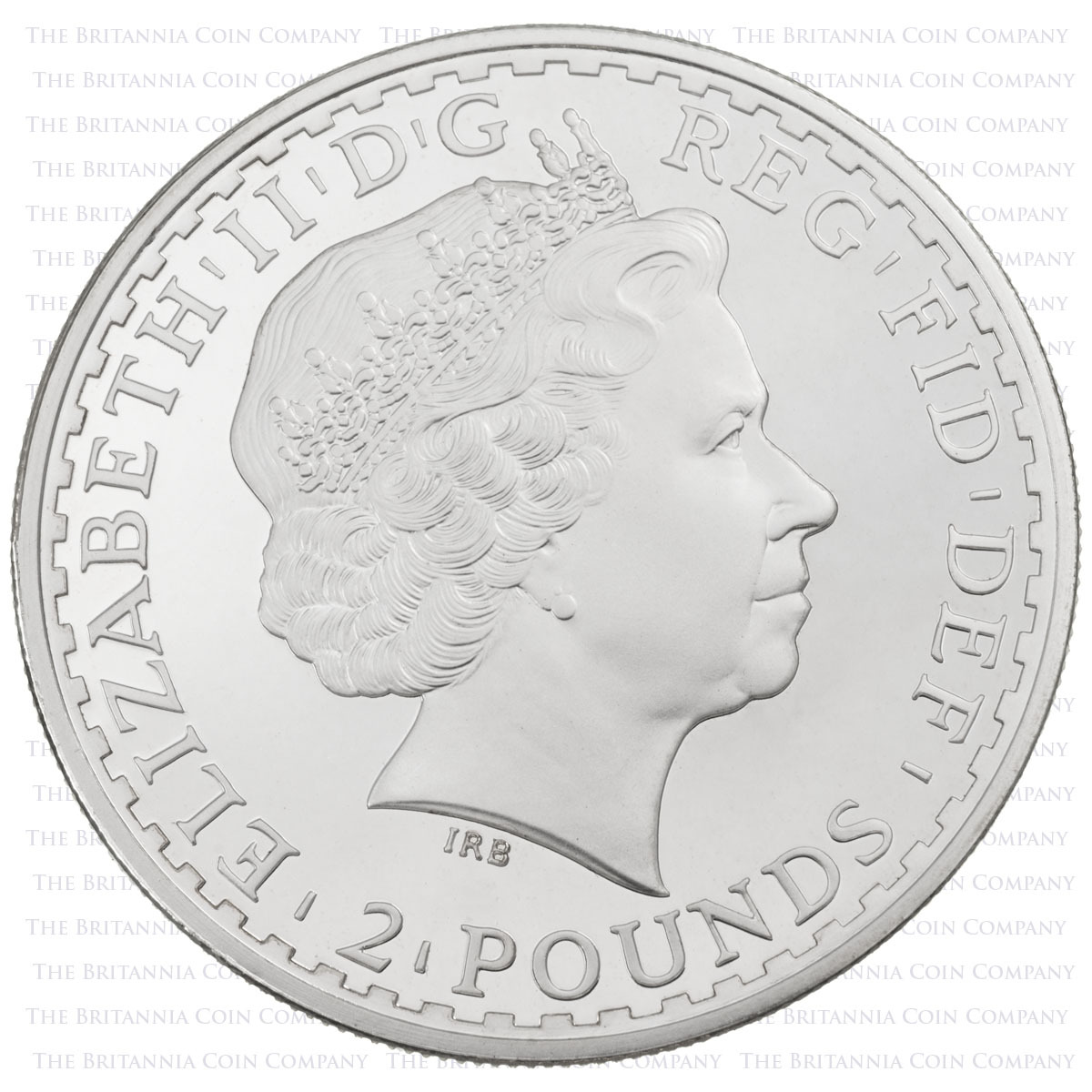 BR06SO 2006 Britannia One Ounce Silver Proof Coin Obverse