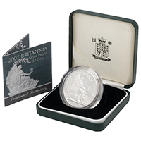 BR07SO 2007 Britannia One Ounce Silver Proof Coin Thumbnail