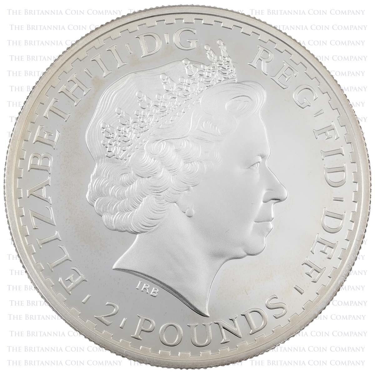 2010 Britannia Four Coin Silver Proof Set 1oz Obverse