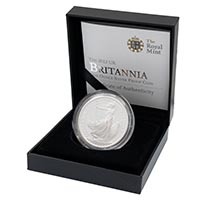2012 Britannia One Ounce Silver Proof Coin Thumbnail
