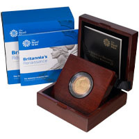 BR15D2GP 2015 Definitive Britannia Two Pound Gold Proof Coin Thumbnail