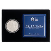 BR17AGN 2017 Britannia One Ounce Silver Brilliant Uncirculated Coin Thumbnail