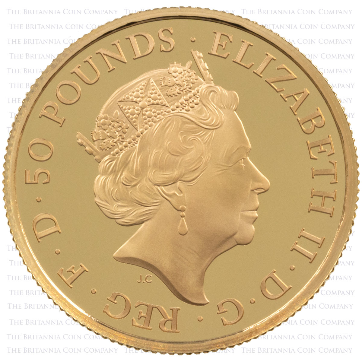 BR17GSET 2017 Gold Proof Six Coin Britannia Set 1/2oz Obverse
