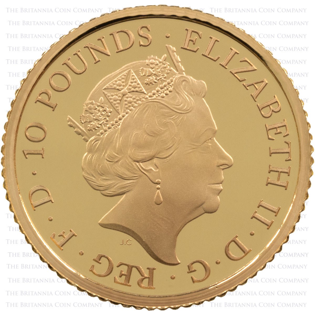 BR17GSET 2017 Gold Proof Six Coin Britannia Set 1/10oz Obverse