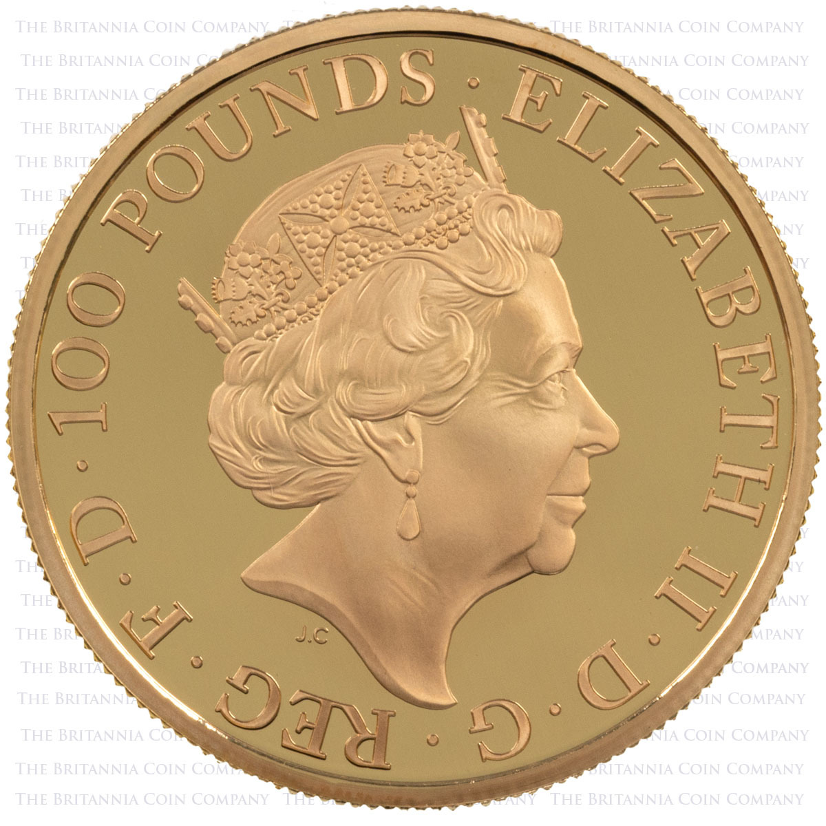 BR18GSET 2018 Gold Proof Six Coin Britannia Set 1oz Obverse