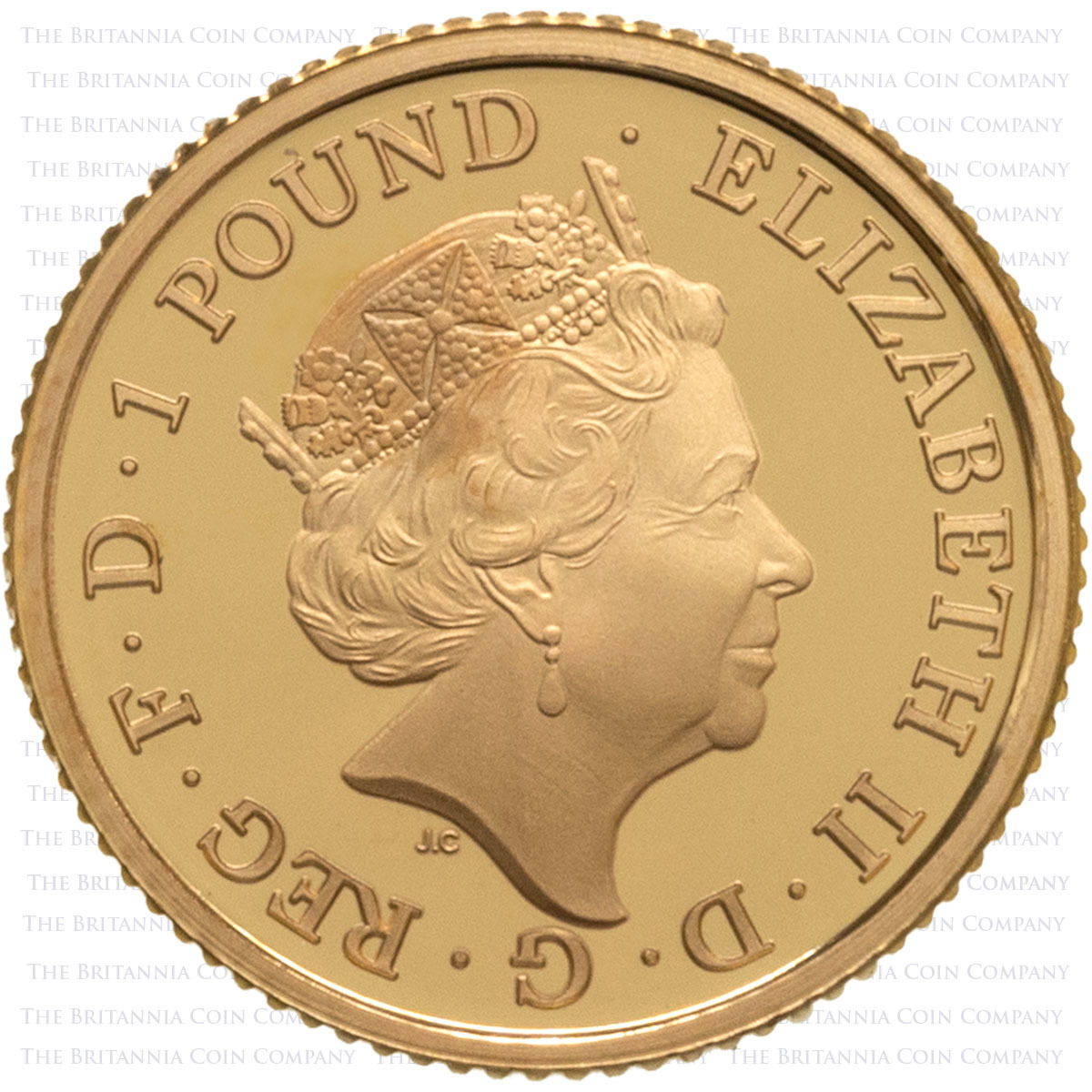 BR18GSET 2018 Gold Proof Six Coin Britannia Set 1/20oz Obverse