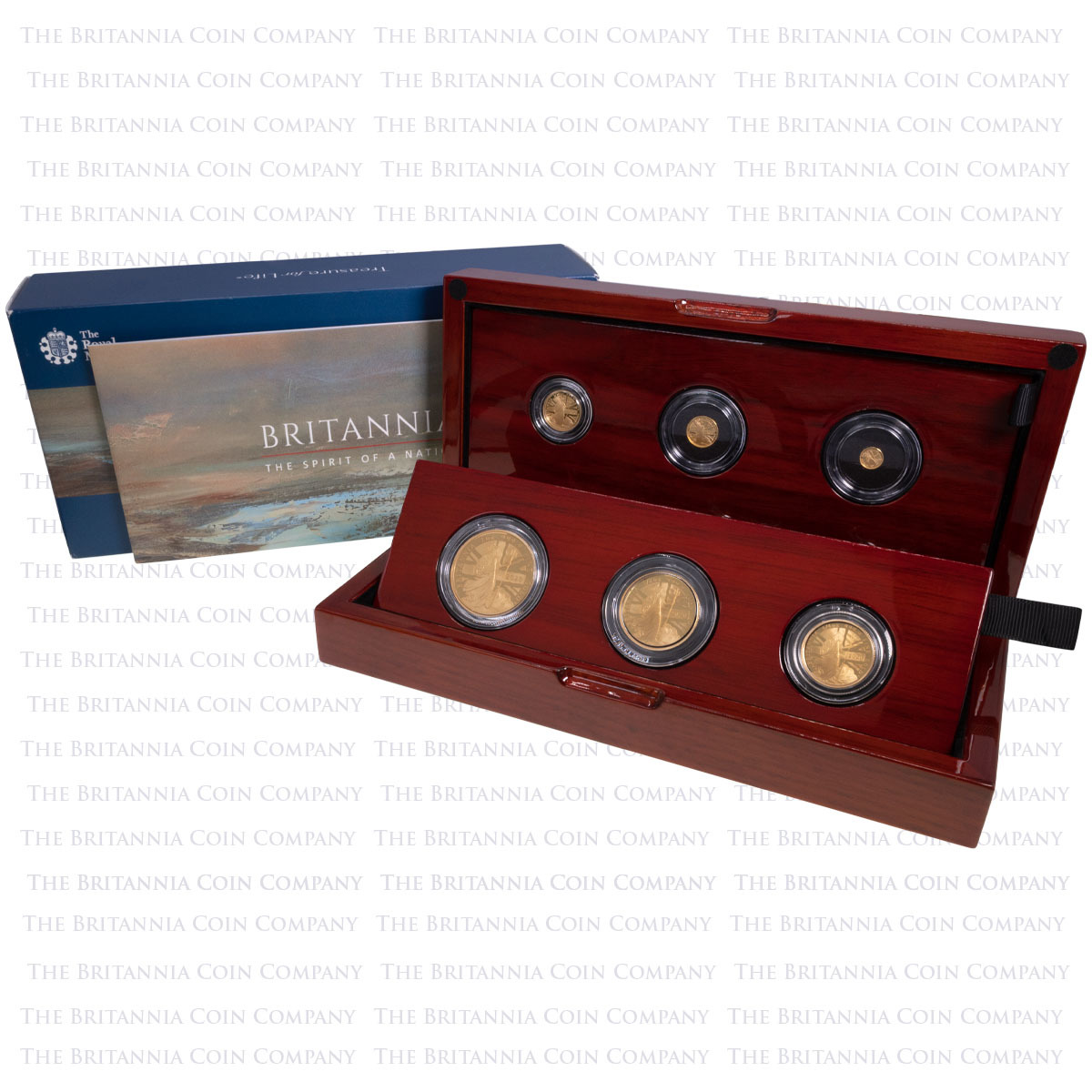 BR20GSET 2020 Gold Proof Six Coin Britannia Set Boxed