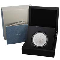 BR225OZS 2022 Britannia Five Ounce Silver Proof Coin Thumbnail