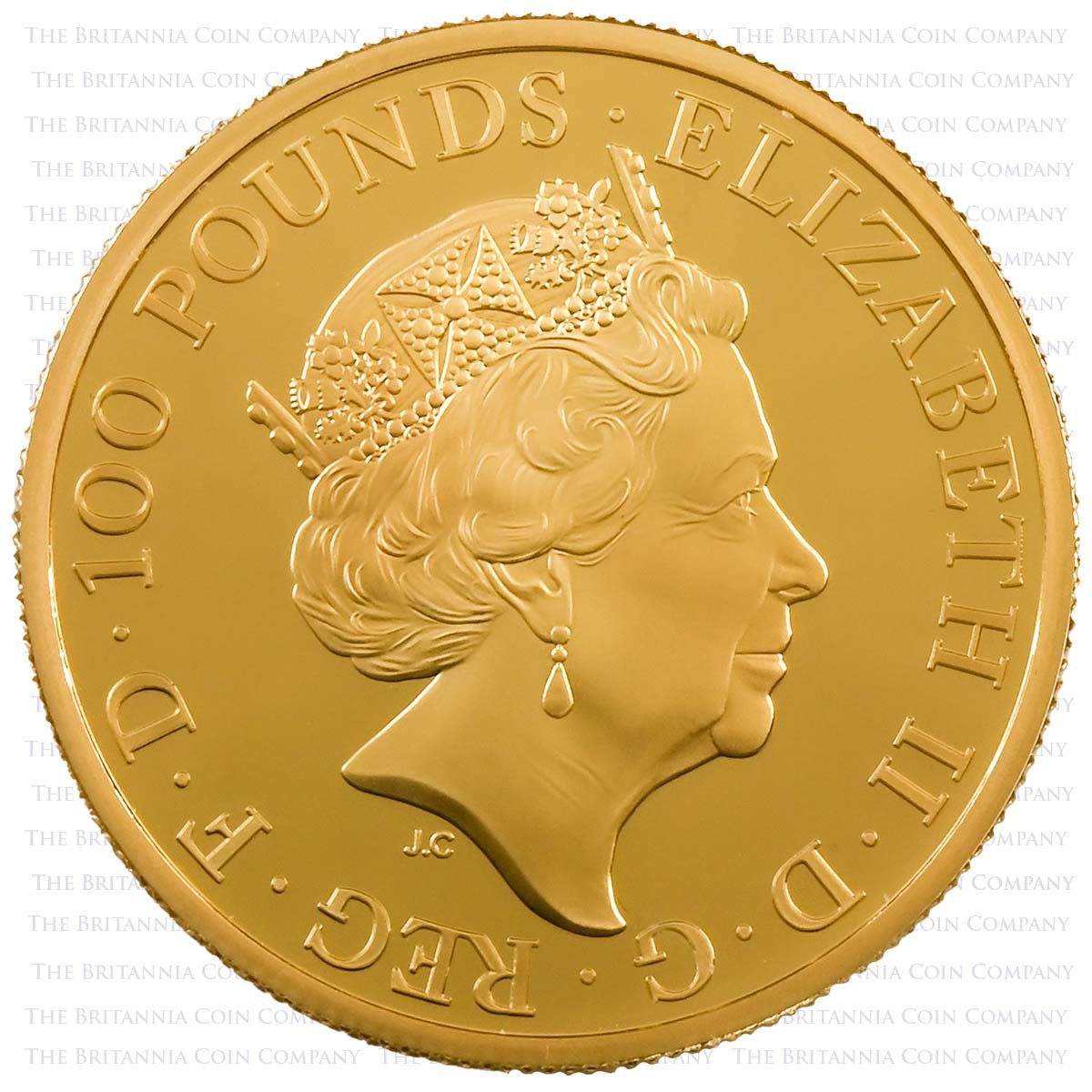 BR22GSET 2022 Britannia 6 Coin Set Gold Proof 1oz Obverse