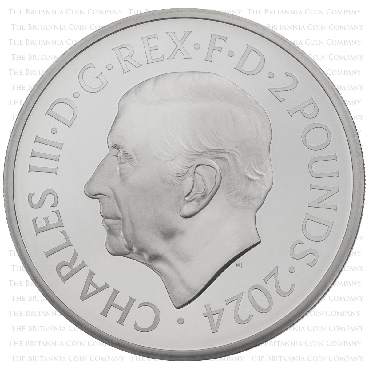 BR24S1 2024 Britannia One Ounce Silver Proof Coin Obverse
