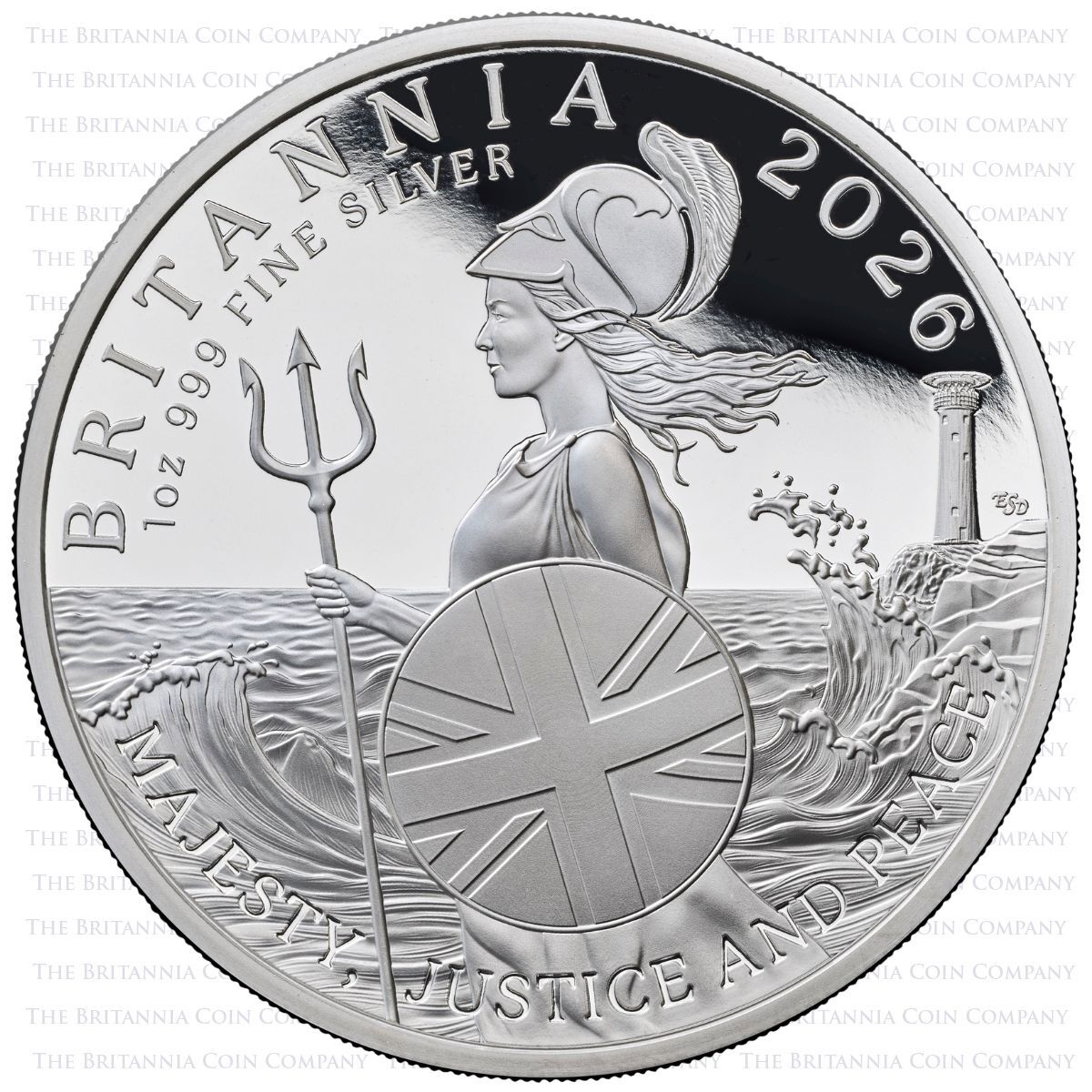 BR266S 2026 Britannia Silver Proof Six Coin Set Reverse